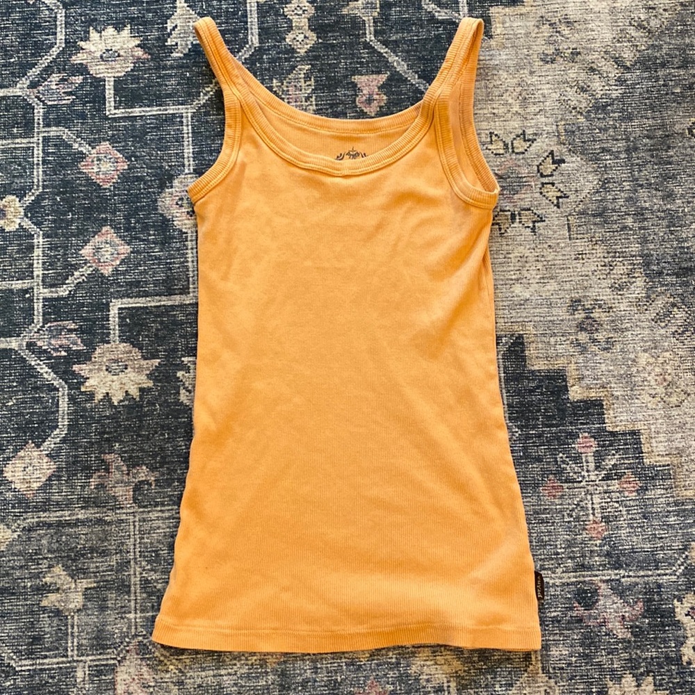 Prana Womens Ribbed Tank Top, Size Small